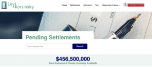 Levi and Korinsky Lawsuits for data privacy violations